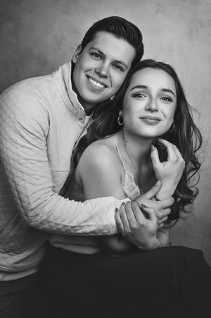 sesión fotográfica de parejas en estudio Saltillo Coahuila Mexico