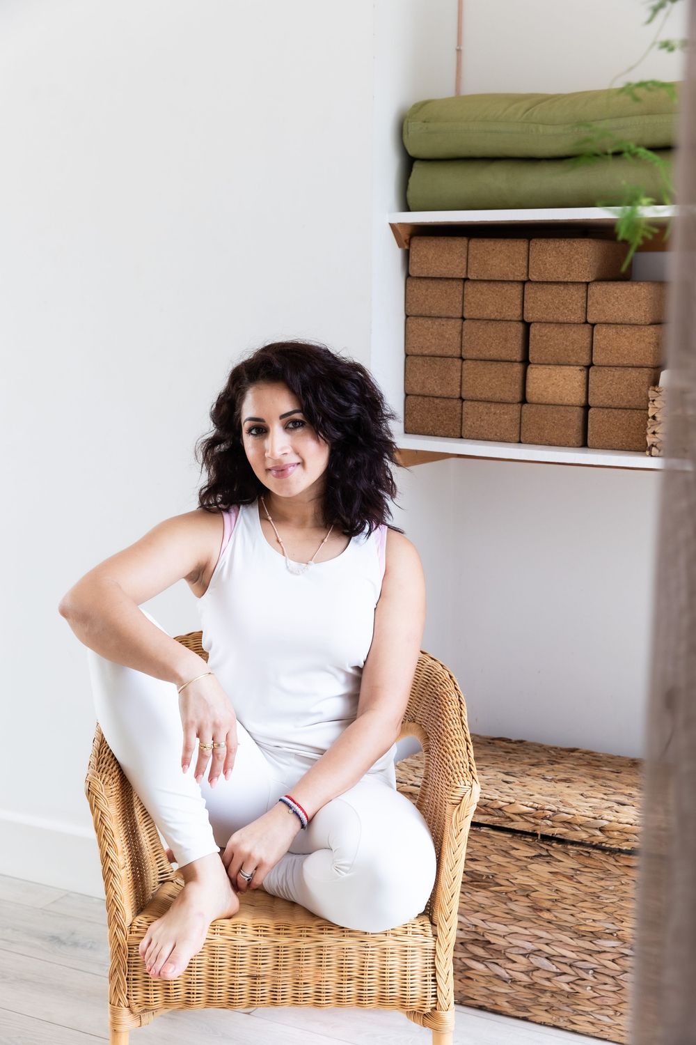 Yoga teacher branding shoot in Dorset