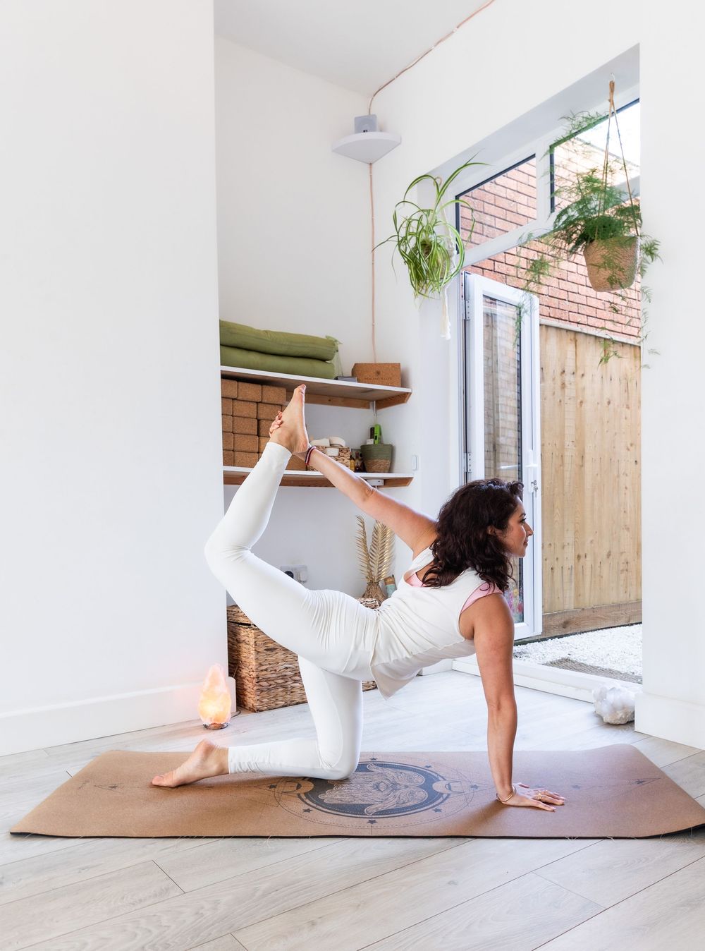 Yoga teacher well-being personal branding shoot