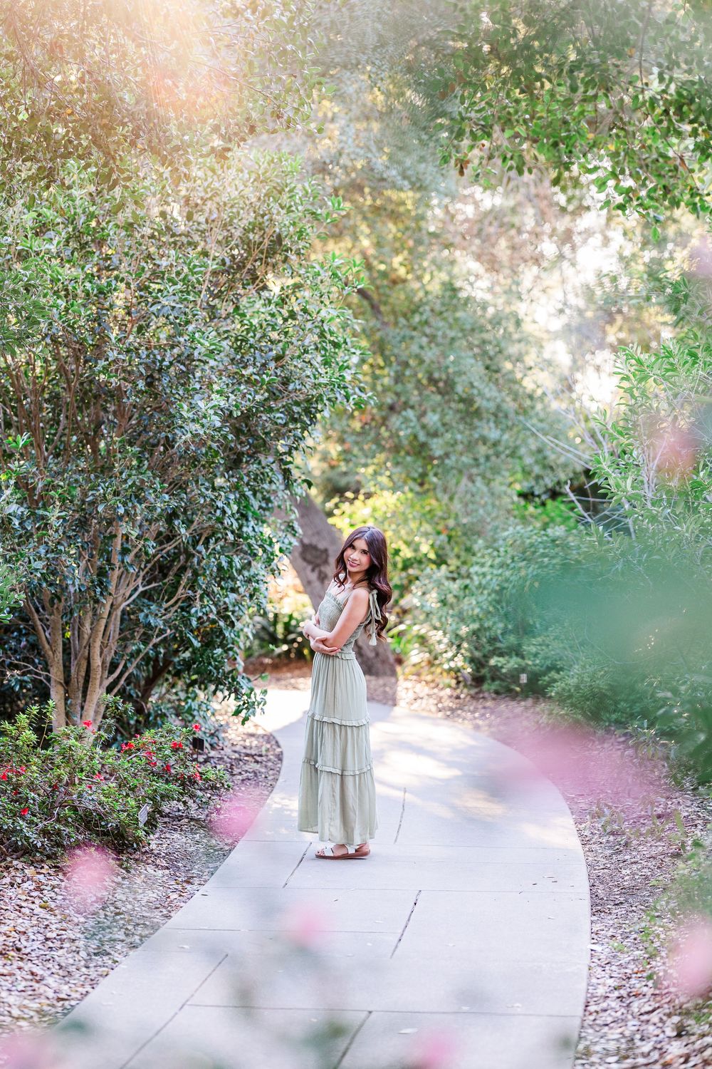 Senior photo session in Ventura County during January
