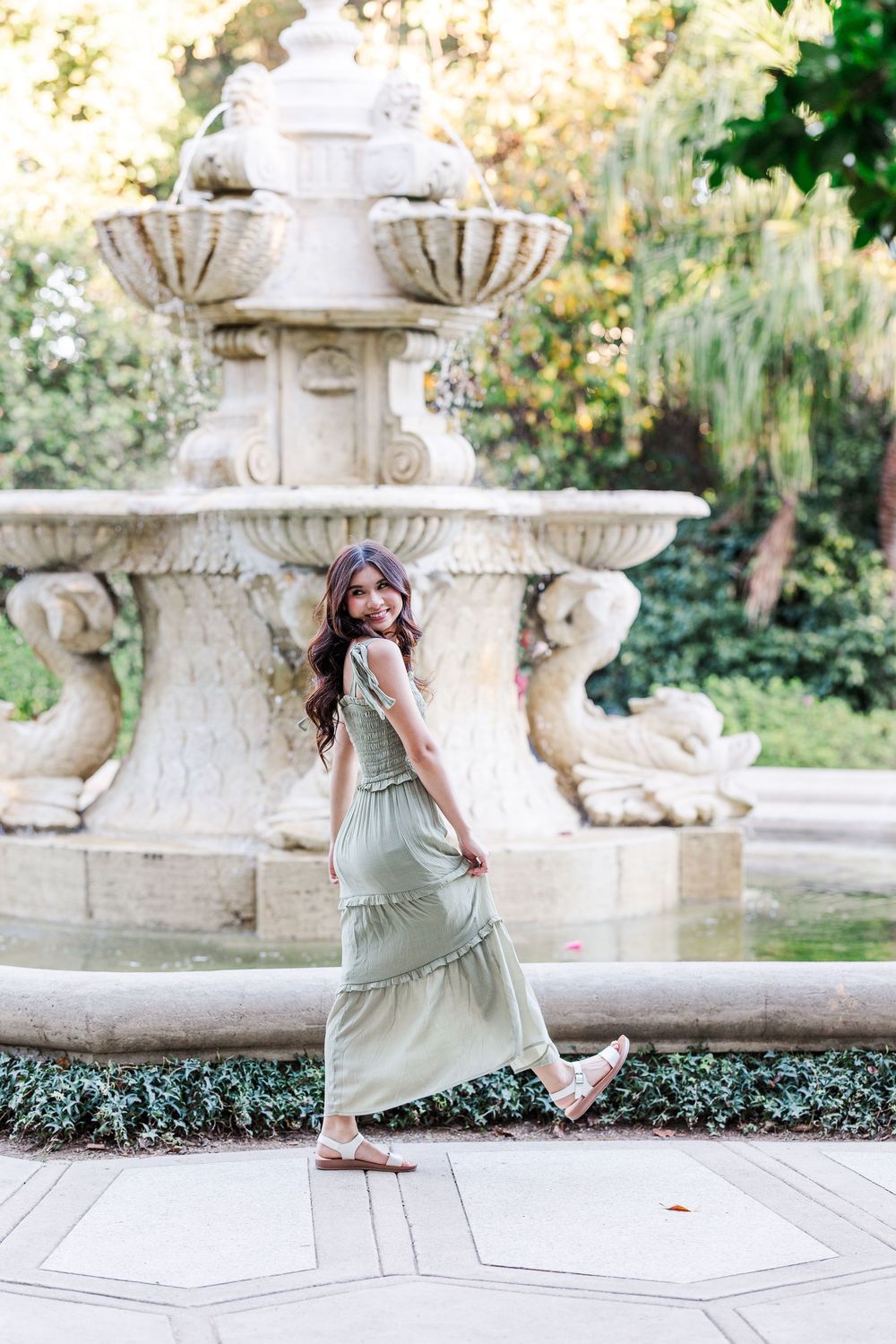9.    Southern California senior photos taken in January with natural light
