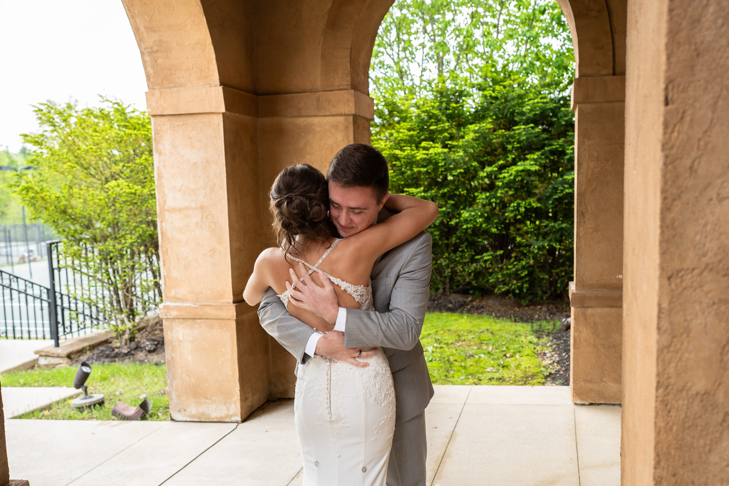 first look wedding at the club at corazon photos