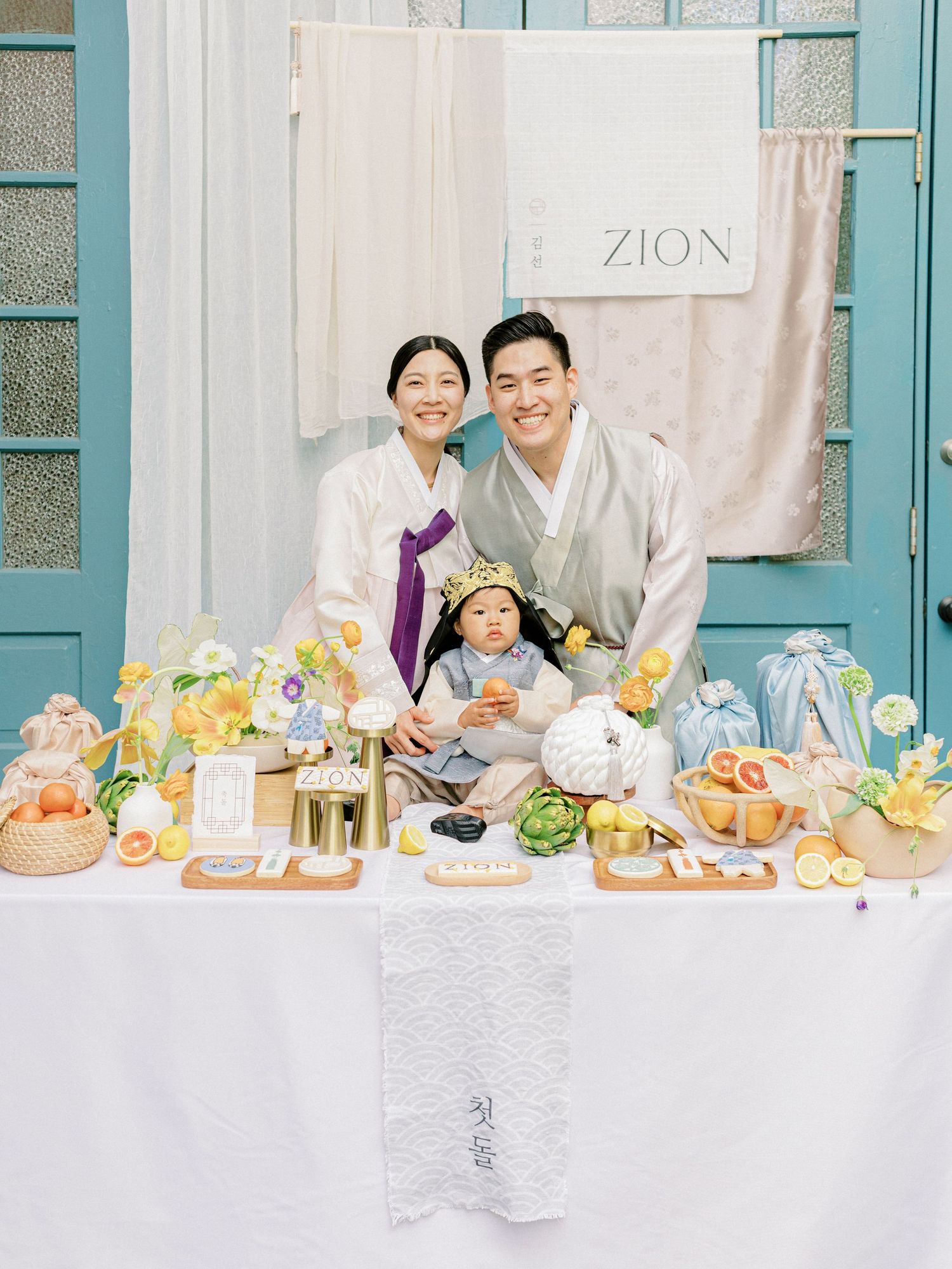 Jeanie Jang Photo Maas Building Dohl Korean 1st Birthday Dol Ettie Kim