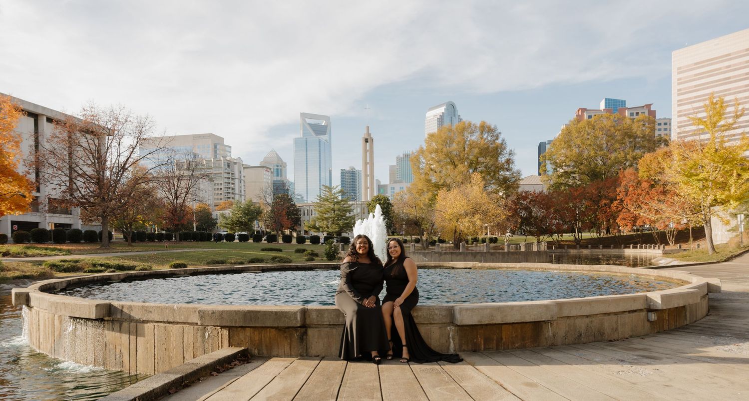 Engagement photos Charlotte NC