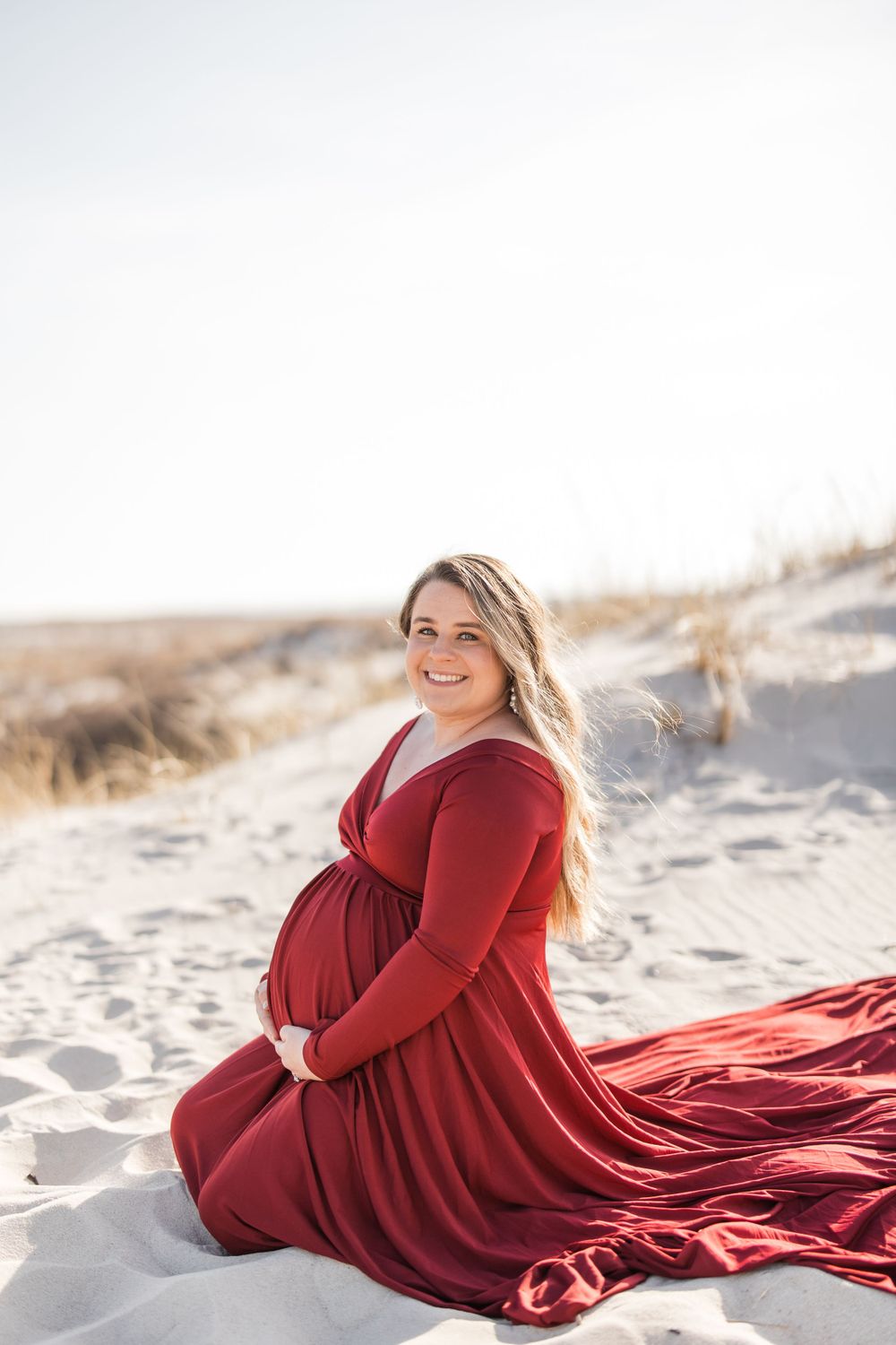 Long Beach Island Maternity Session - Jersey Shore Maternity Photographer