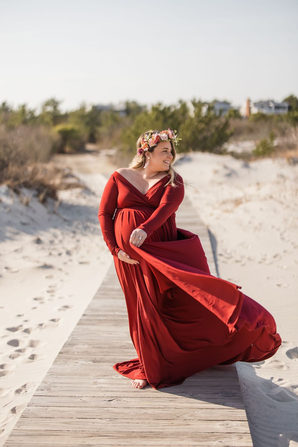 Long Beach Island Maternity Session - Jersey Shore Maternity Photographer