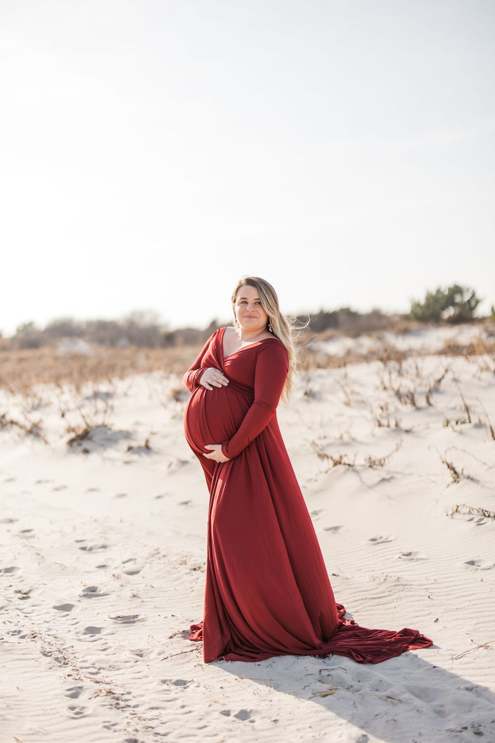 Long Beach Island Maternity Session - Jersey Shore Maternity Photographer