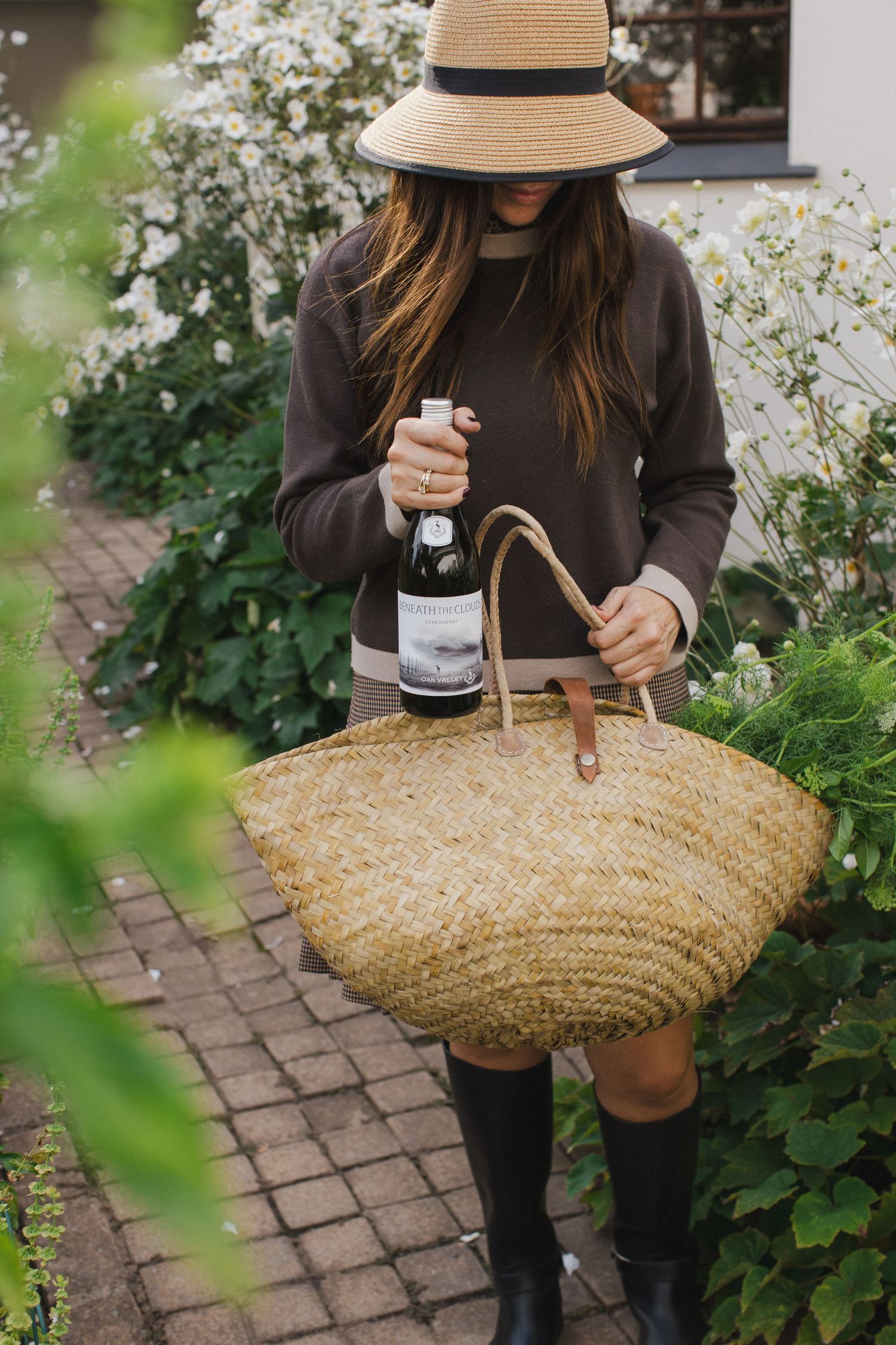 Lifestyle wine photography showcasing Oak Valley's premium wine range