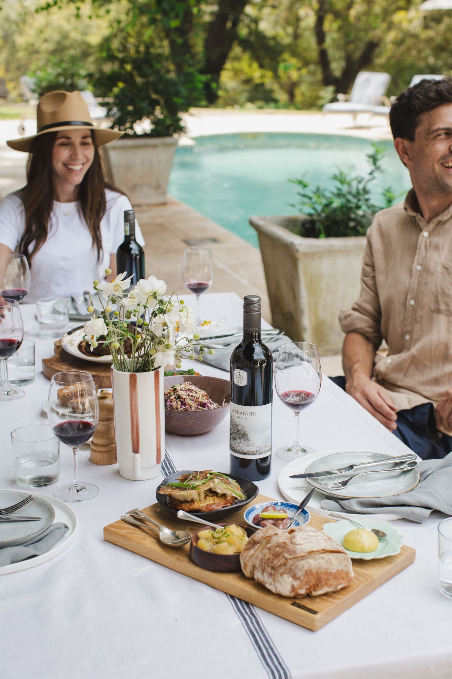 Guests enjoying wine tasting experiences at Oak Valley Wine Estate in Elgin