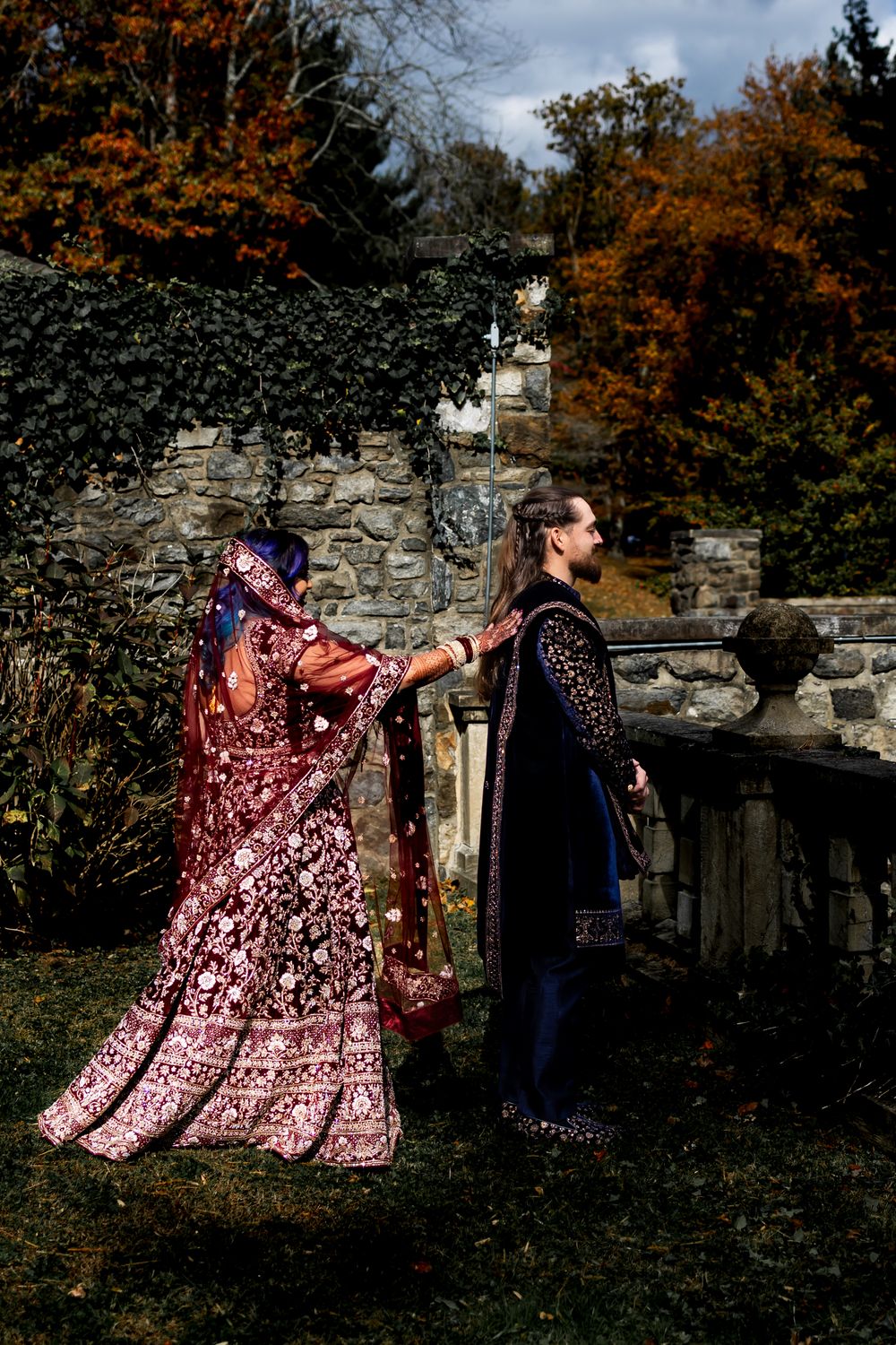 Parque Ridley Creek wedding.