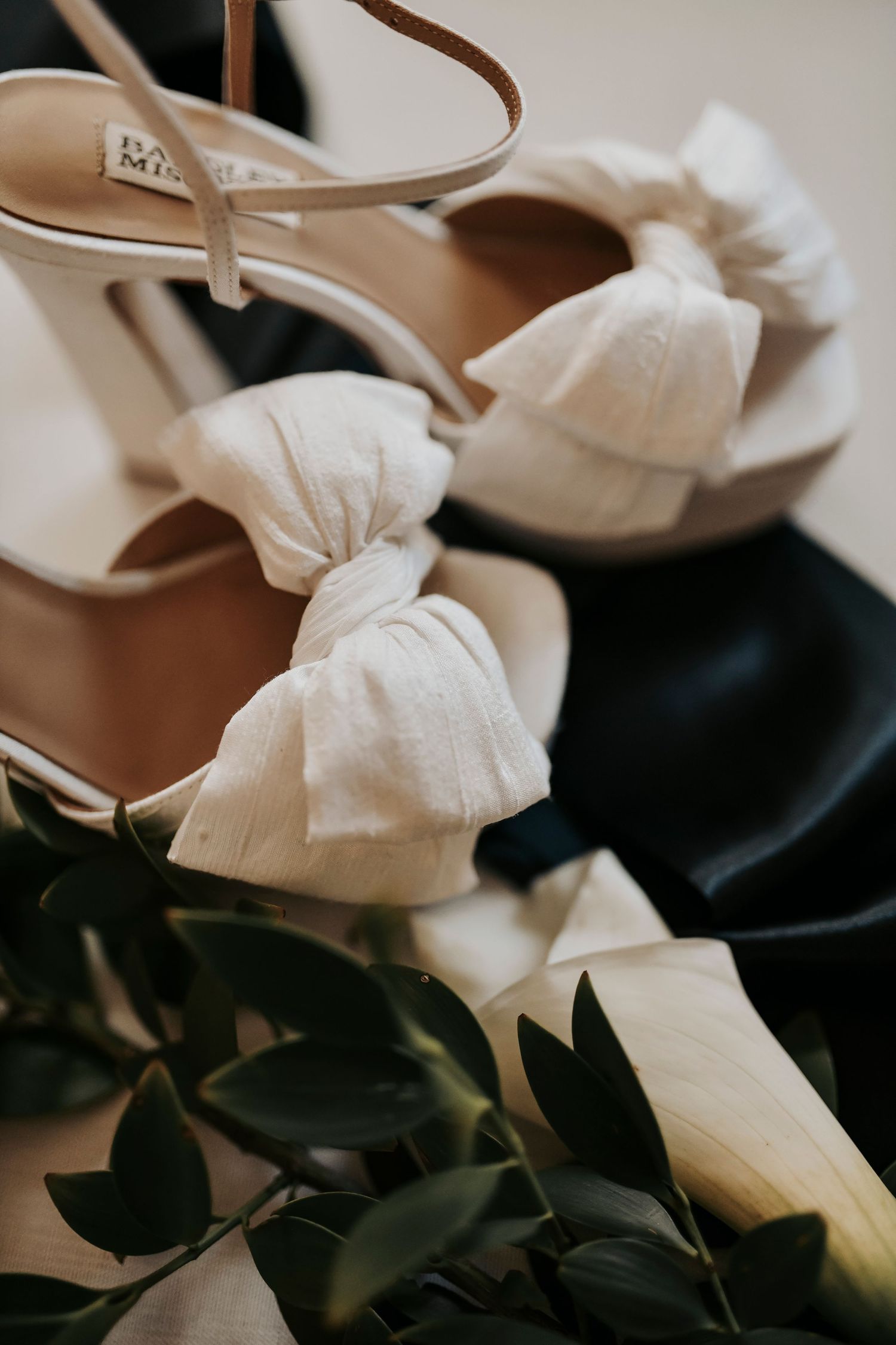Black and ivory wedding details photographed for Brighton Abbey wedding