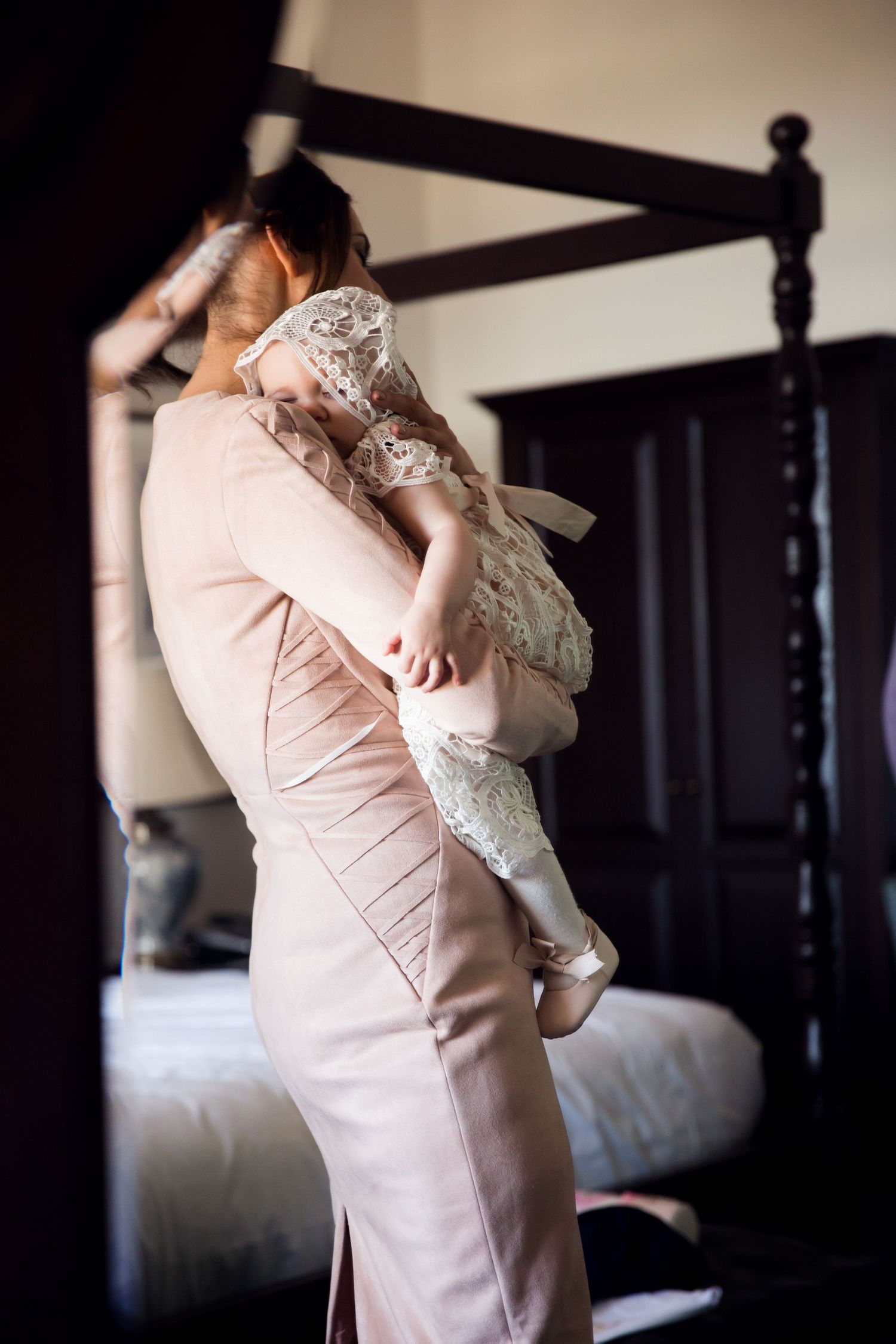 Mother and Daughter Baptism