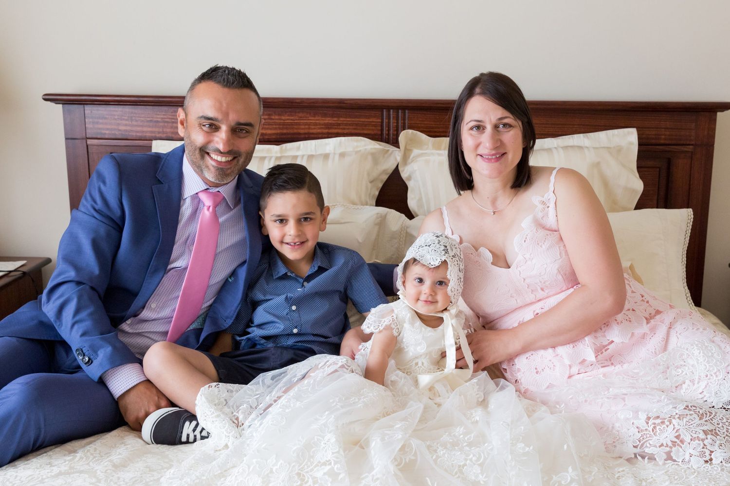 Baptism Family Photo