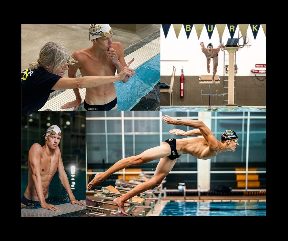 photographer and swimmer discuss photo plan