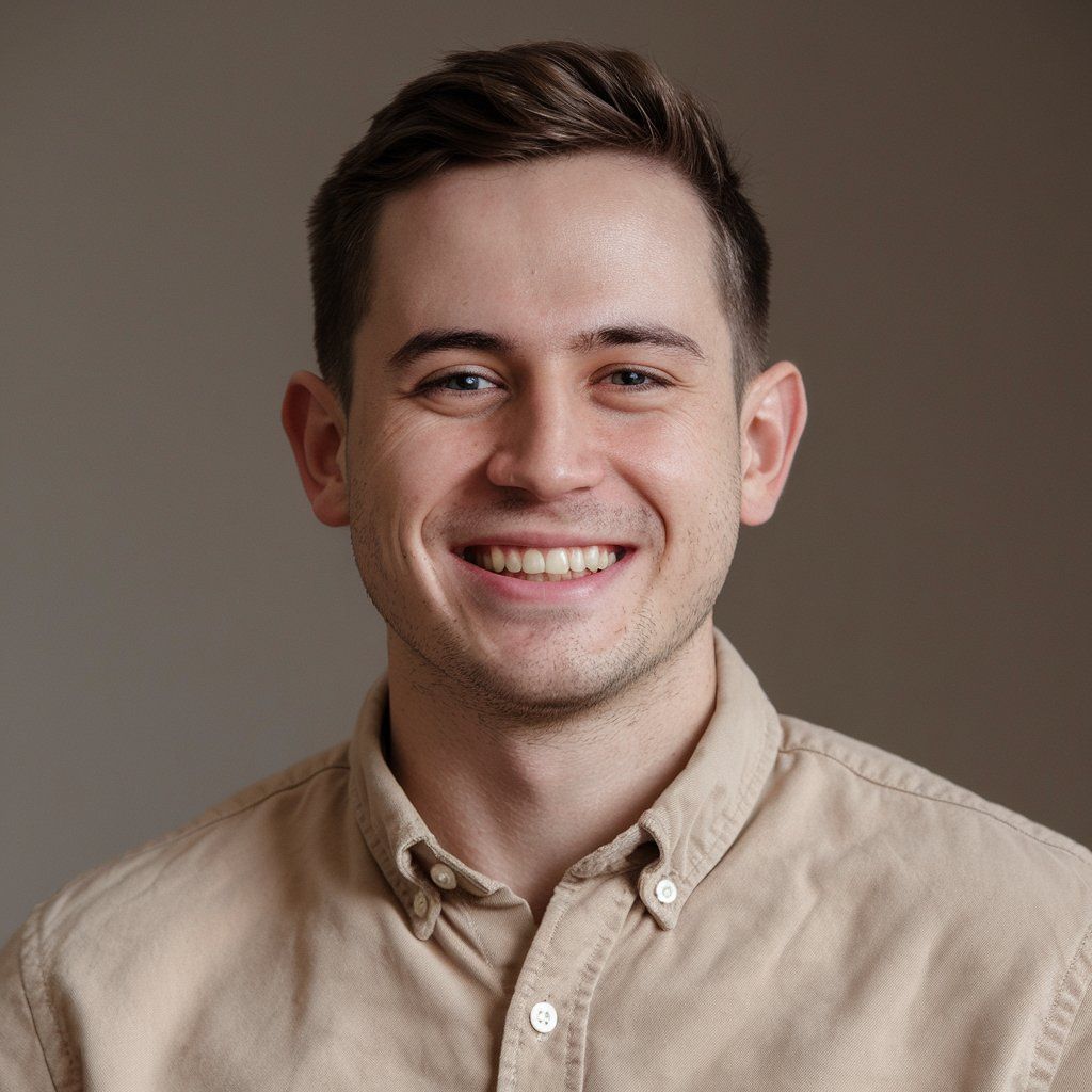 Professional headshot of a person smiling against neutral background.