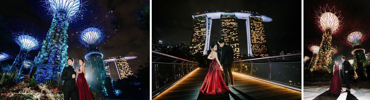 Best Pre-Wedding Photoshoot Locations in Singapore: Garden by the Bay