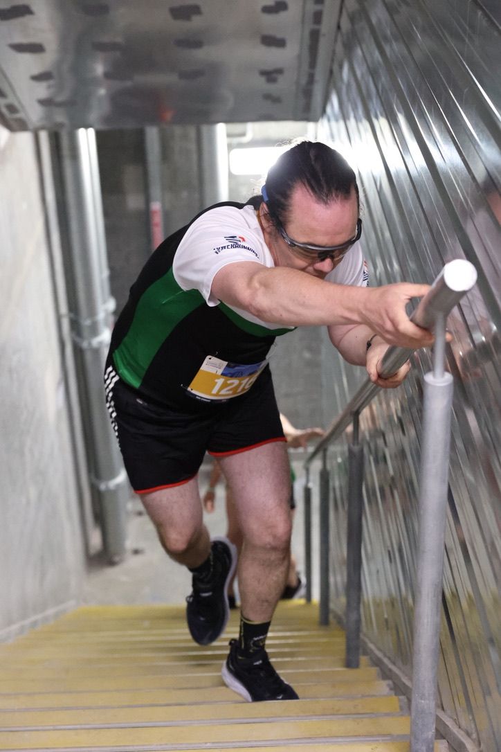 Stair Climb.  Melbourne Sports Photographer.