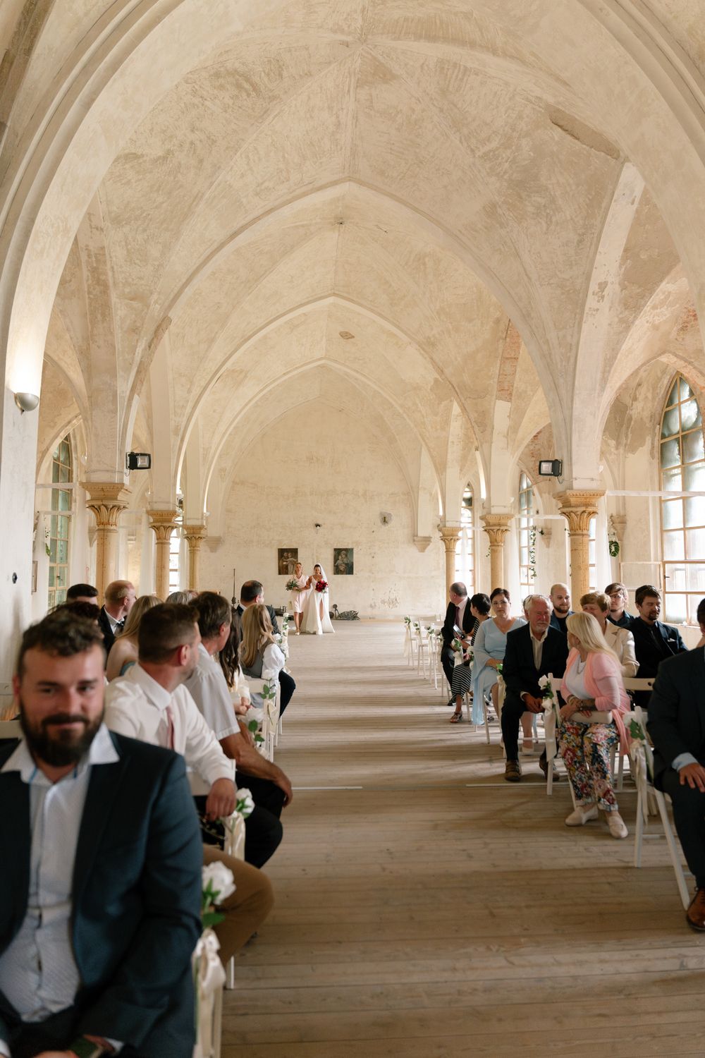 Svatební focení kostel sv. Barbory Štěpánov