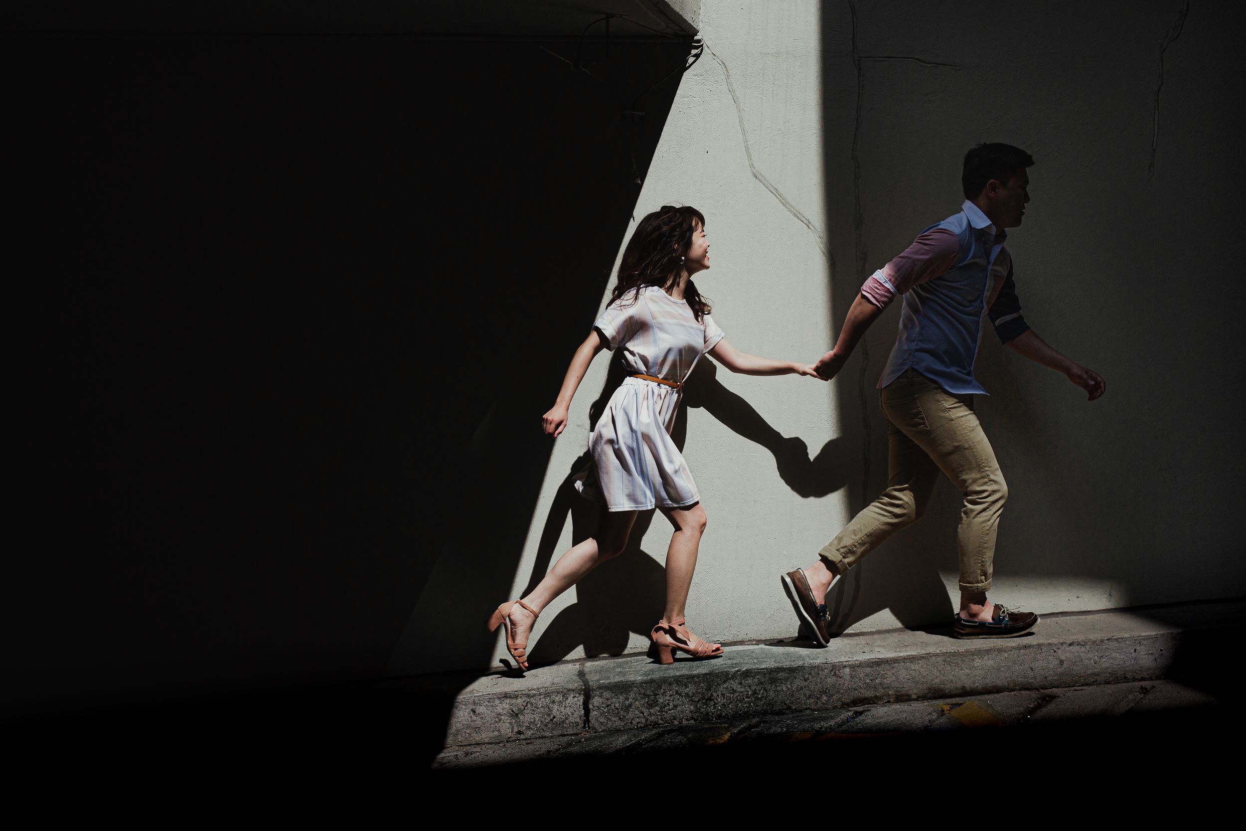 A series of skateboarding action shots showing tricks and stunts performed in dramatic lighting conditions.