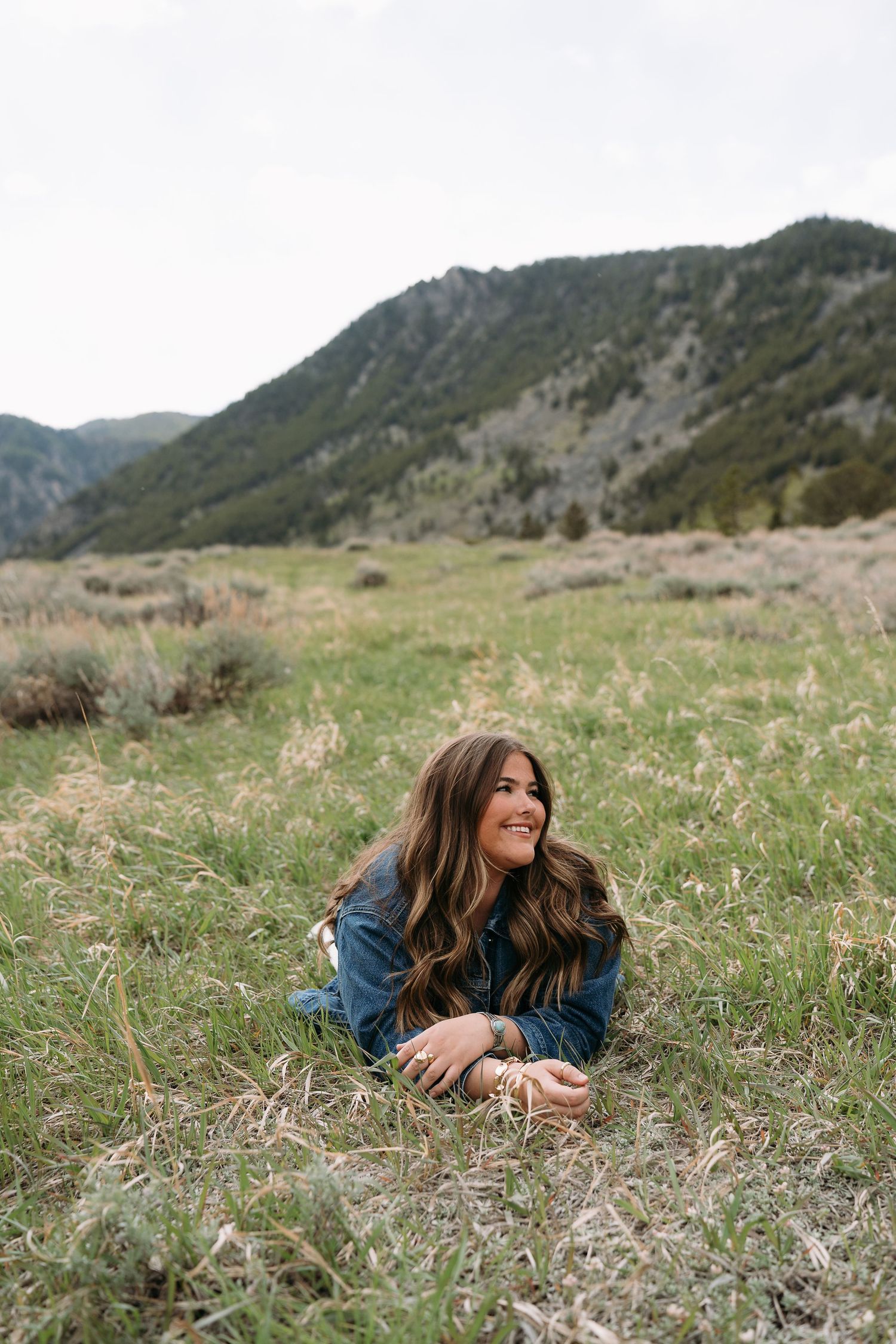 Senior session in Montana of Ankeny Centennial High School senior by Des Moines senior photographer