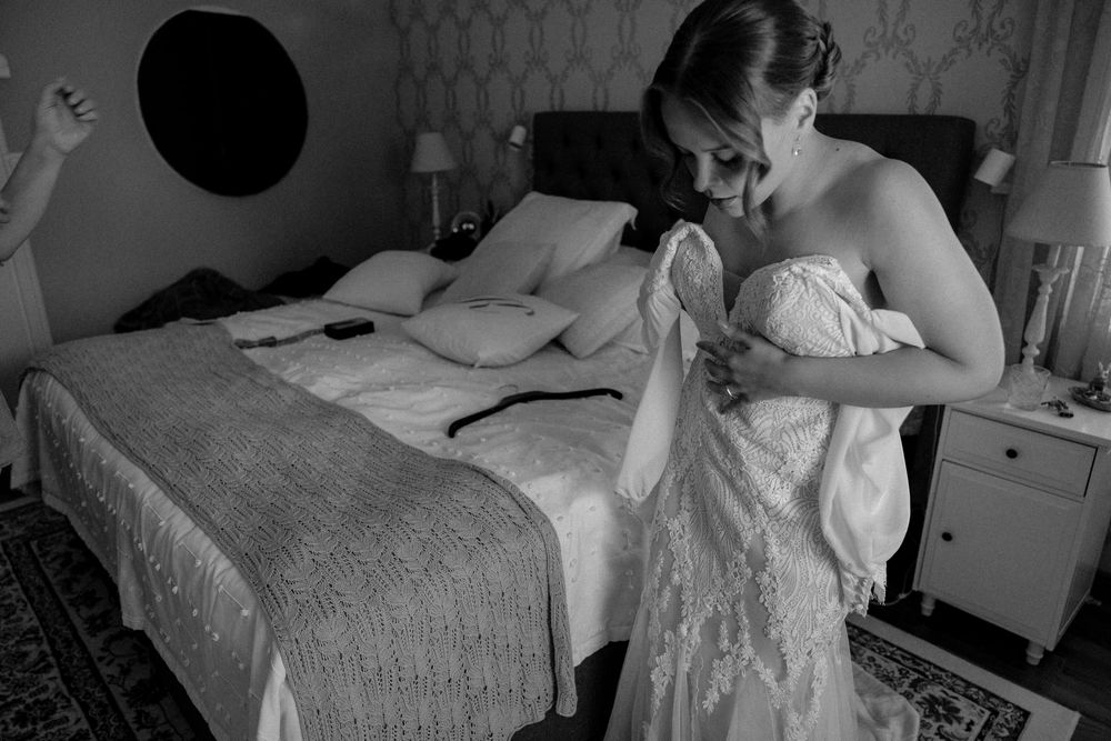 Documentary wedding photographer.