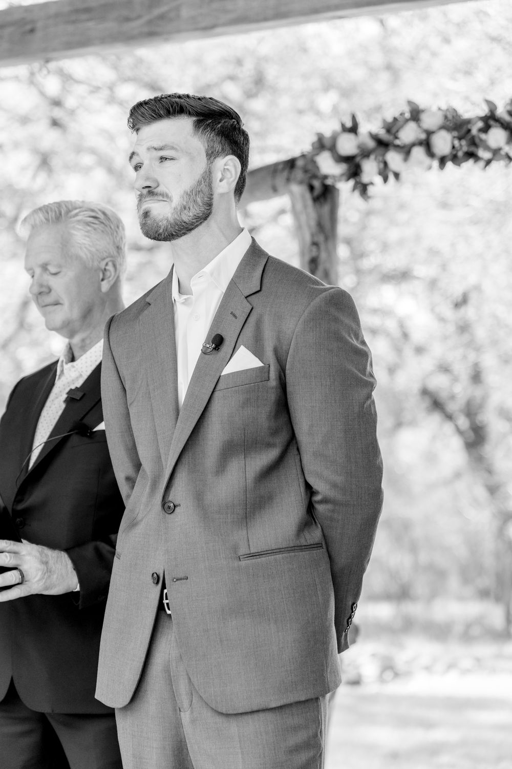Emotional wedding moments captured by Chloe Storm Photo.