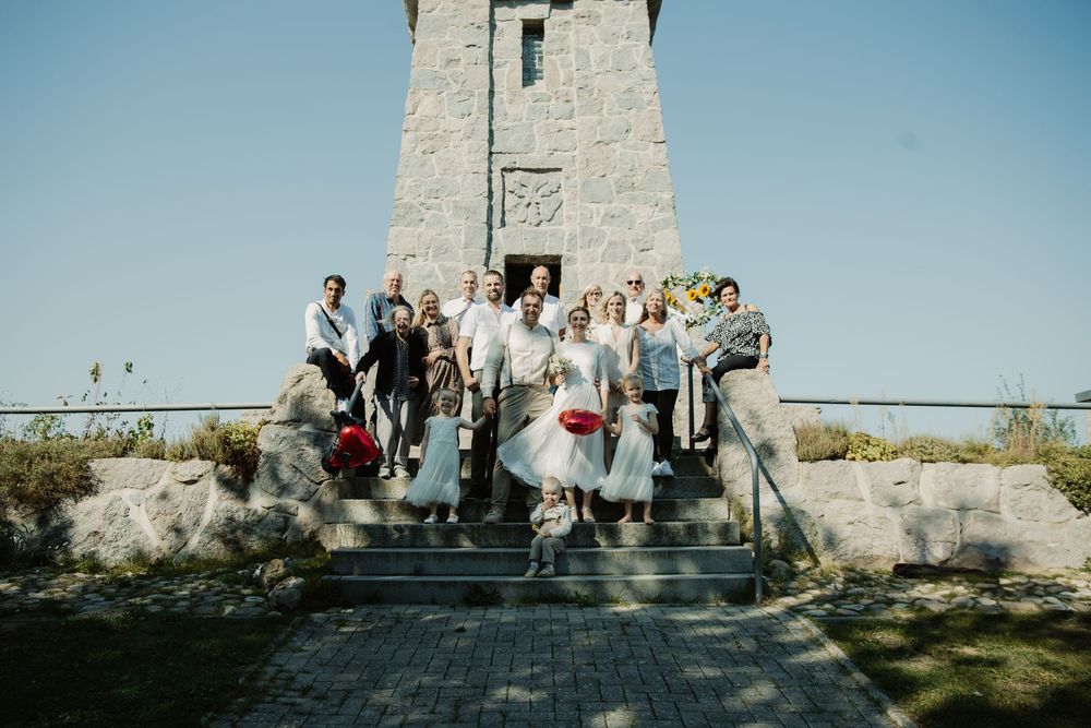 bad schwartau, kurpark bad schwartau, civil wedding, flowers, pretty bride, wedding dress, sun, lübeck, schleswig-holstein, bride,family
