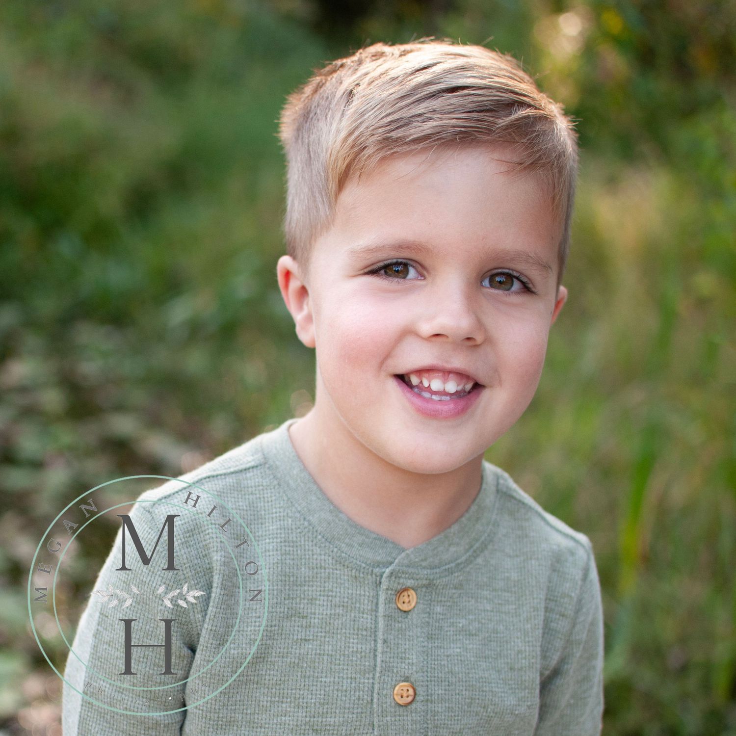 headshot of toddler