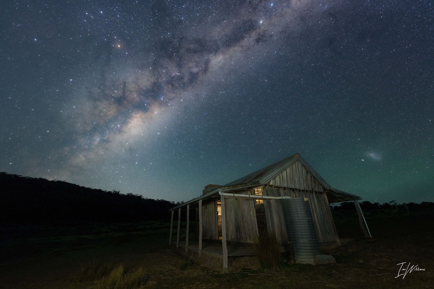 Milky Way landscape photography Namadgi National Park