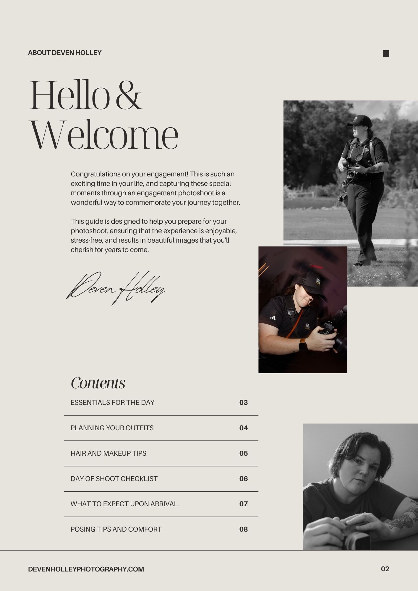 engagement information guide