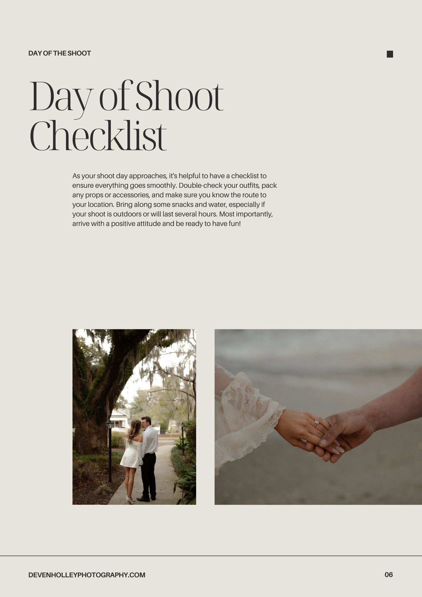 engagement information guide