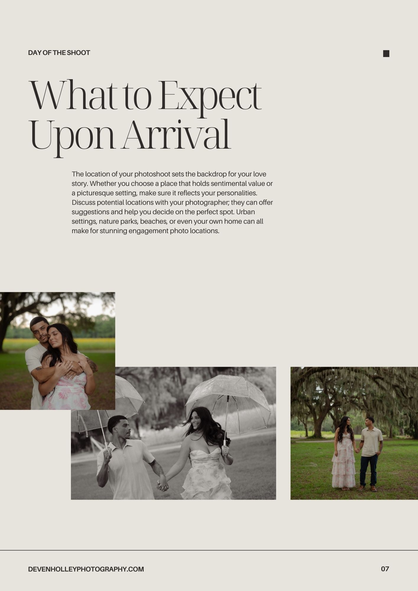 engagement information guide