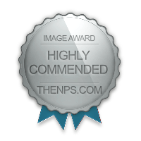 A silver metallic 'Highly Commended' award badge from TheNPS.com with blue ribbon accents.