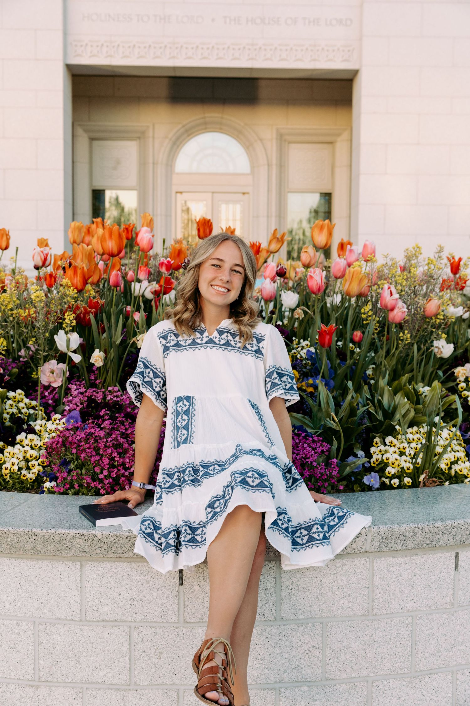 Mission photo session at the Orem Utah Temple.