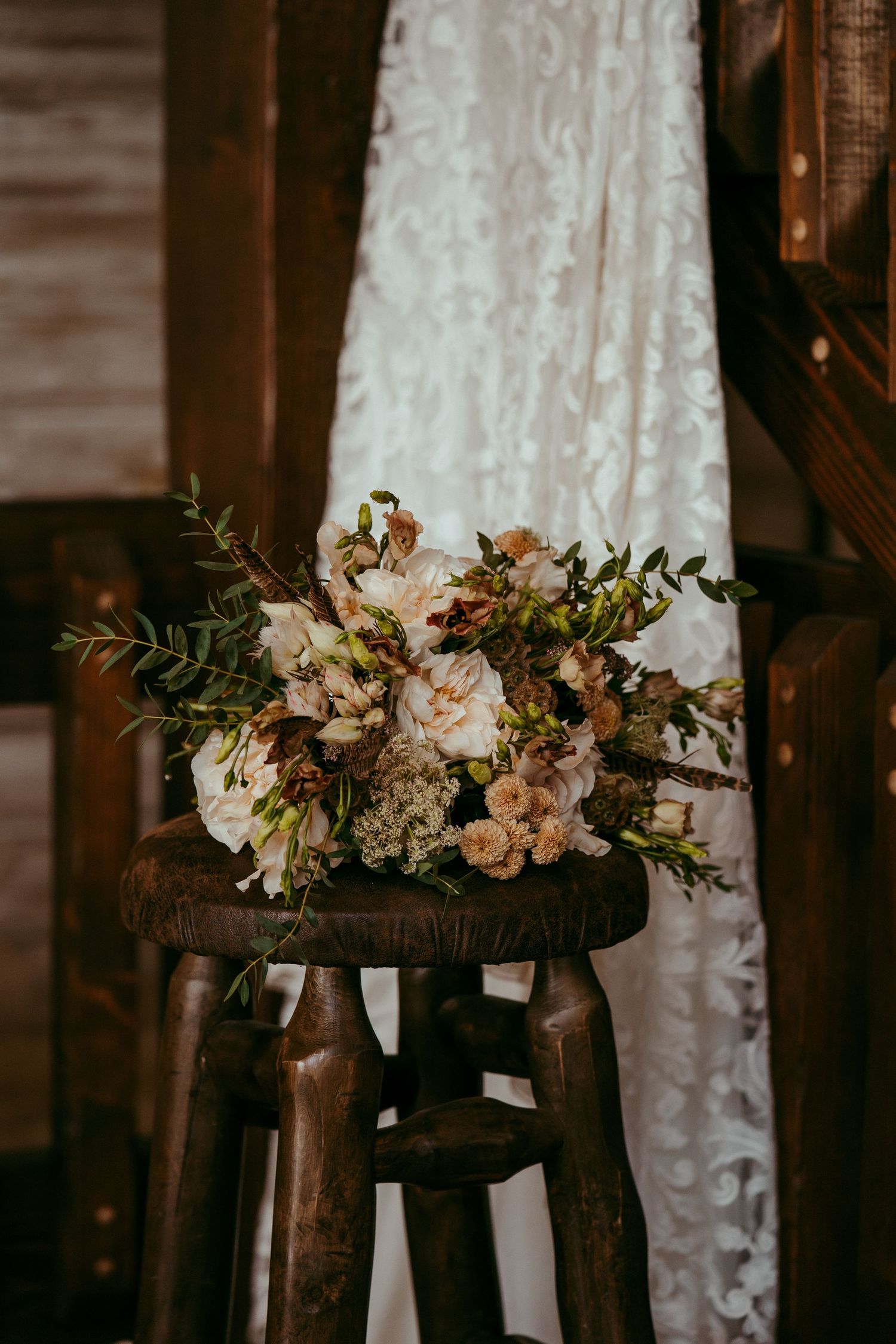 custom wedding florals
