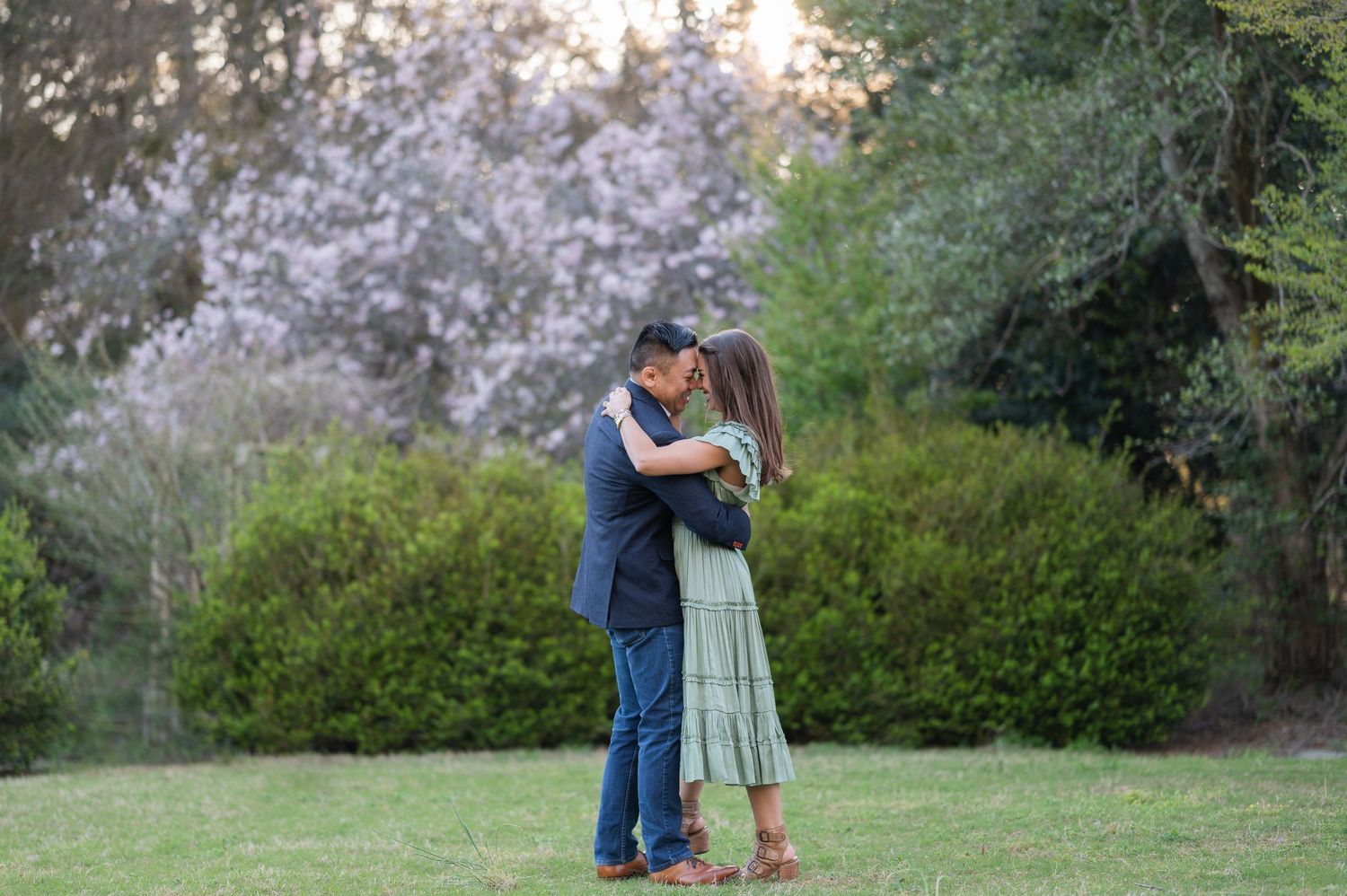 wedding photographer, engagement photographer, bride, Huntsville weddings, Huntsville Botanical Gardens, just engaged