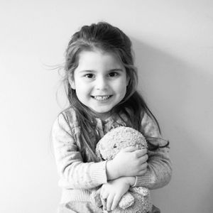 Nursery Wall Art Decor, Portrait Photo, Black-And-White