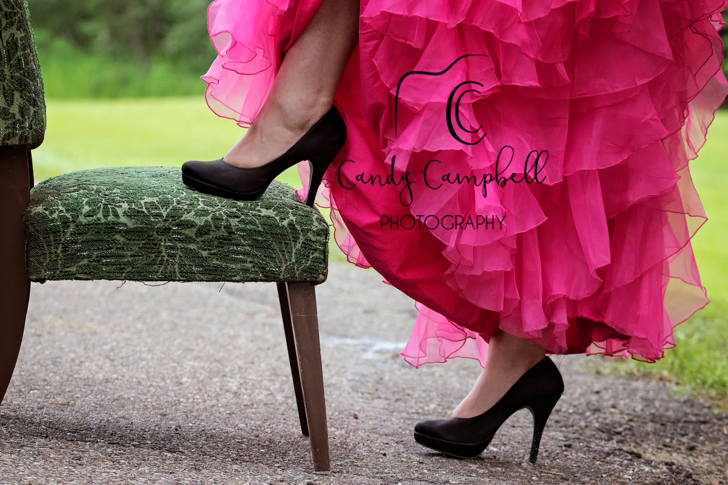 It's all about the BLING! Shoes make a statement.