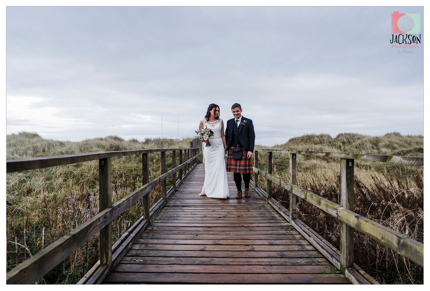 Fife wedding photographer St Andrews west sands