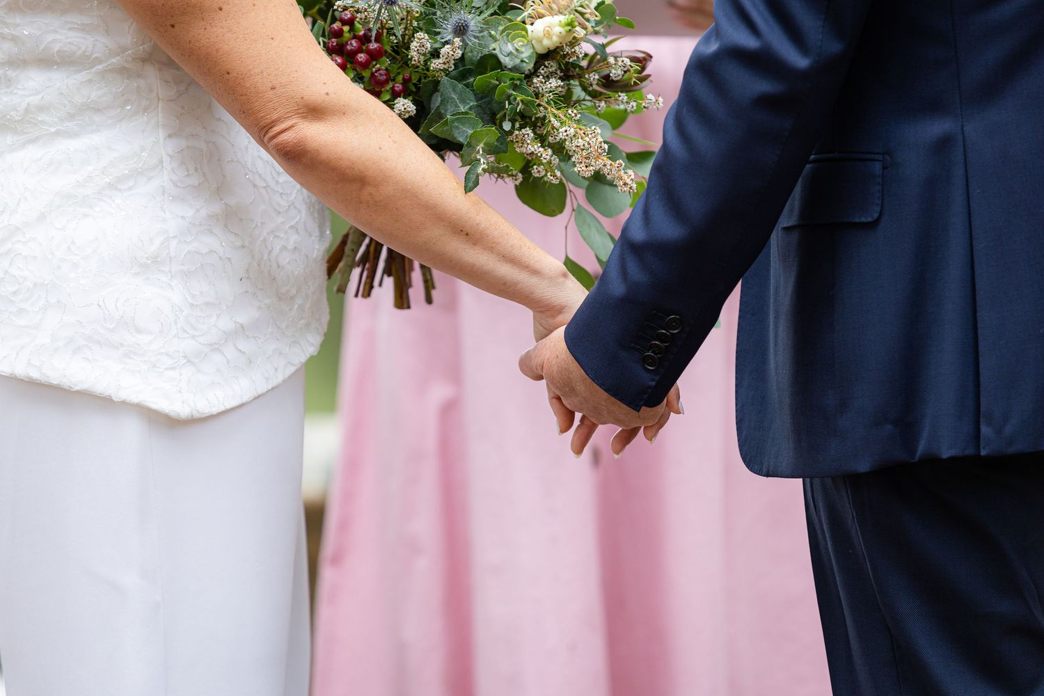 Couple holding hands perth wedding photography
