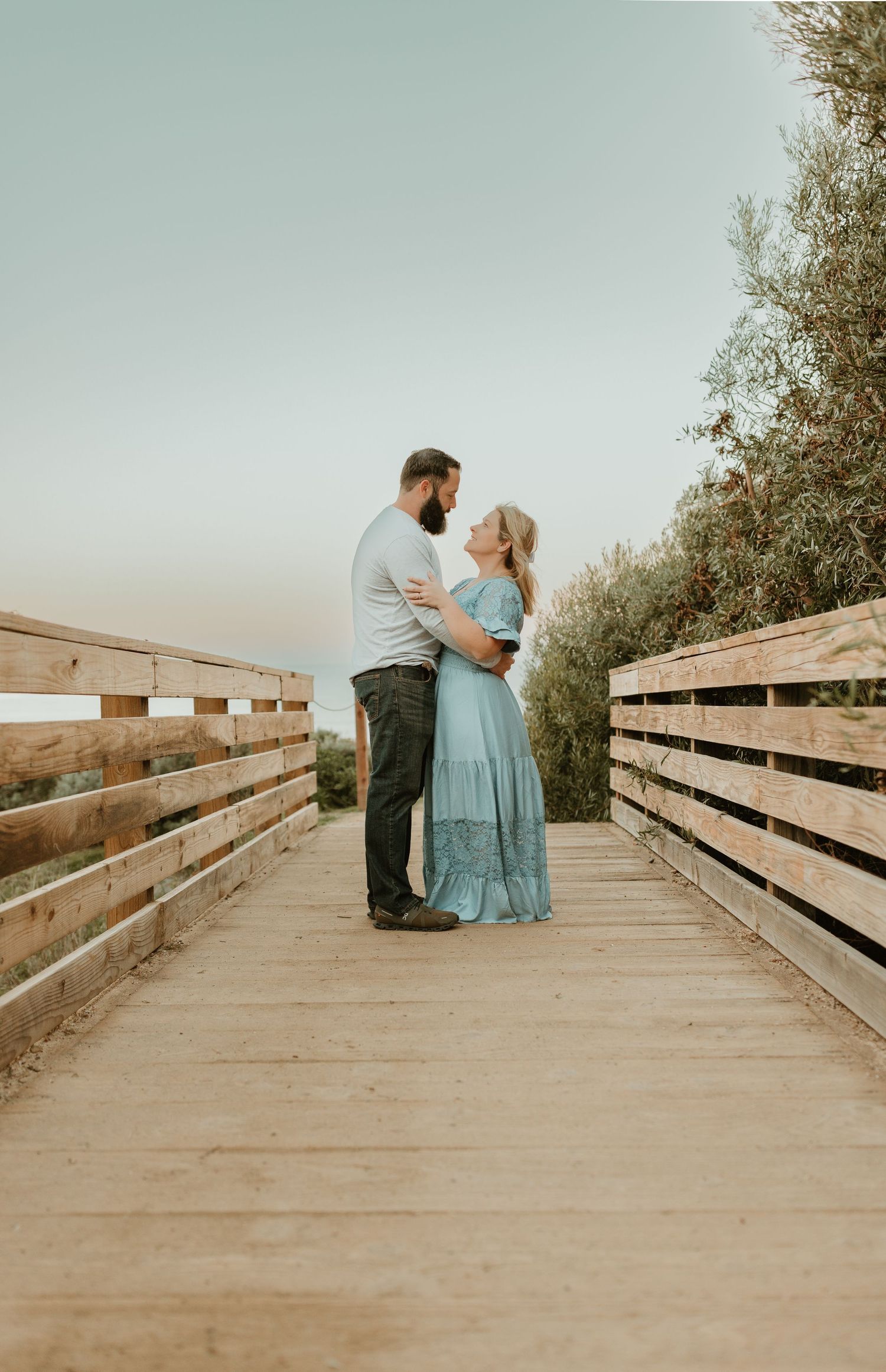 sunset cliffs engagement photos