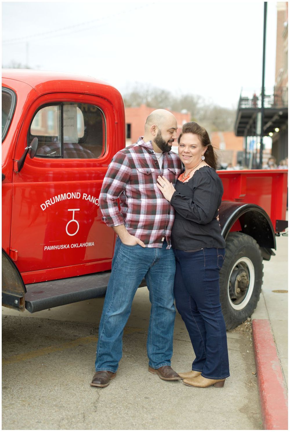 Destination Couple Anniversary Session at The Mercantile in Downtown Pawhuska Oklahoma by Kristi Bray Photography