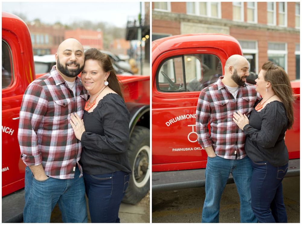 Destination Couple Anniversary Session at The Mercantile in Downtown Pawhuska Oklahoma by Kristi Bray Photography