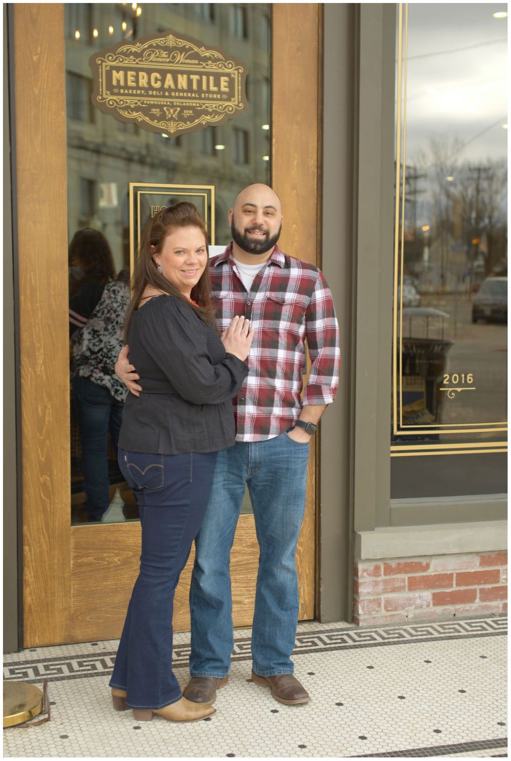Destination Couple Anniversary Session at The Mercantile in Downtown Pawhuska Oklahoma by Kristi Bray Photography
