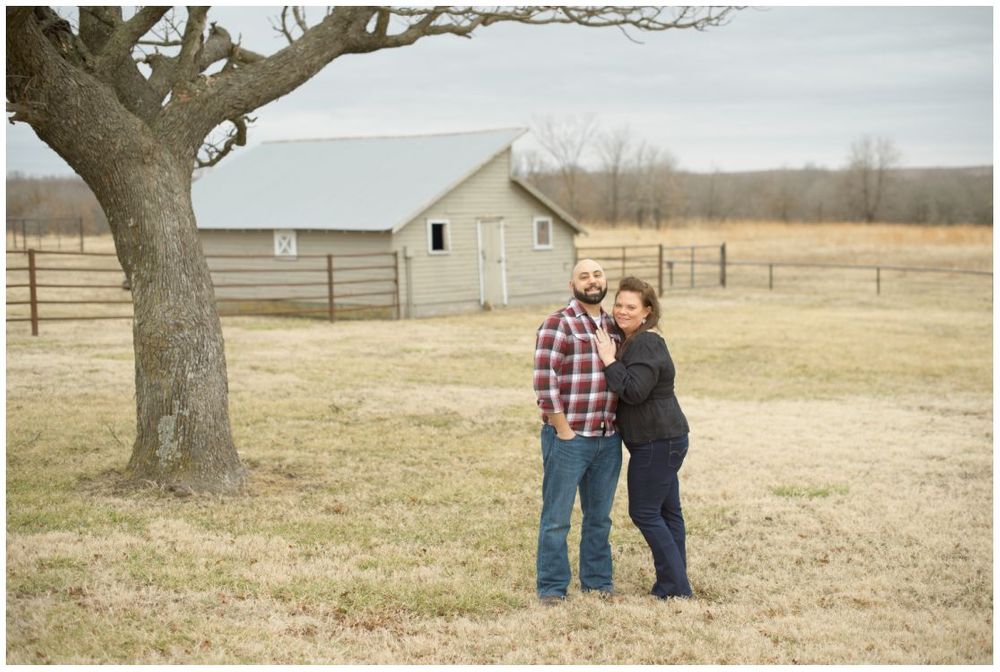 Couple Anniversary Session in Pawhuska at Country Farm Field by Bartlesville Photographer Kristi Bray Photography