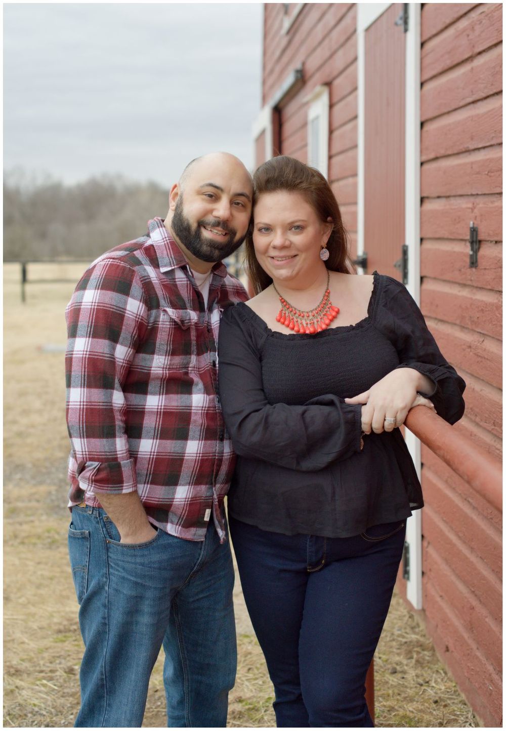 Couple Anniversary Session in Pawhuska at Country Farm Field by Bartlesville Photographer Kristi Bray Photography