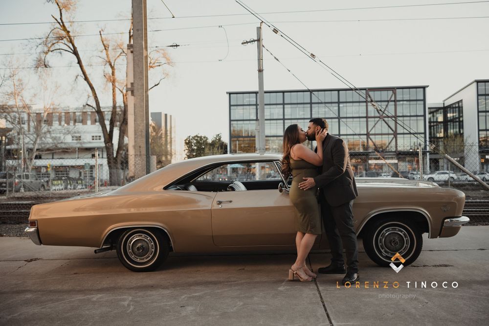 Classic Car Engagement Session