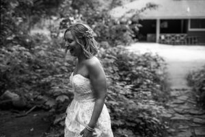 First Look Photos Bride and Groom. Downtown Grand Rapids Wedding Portraits. Small Ceremony. Elopement Portraits West MI.