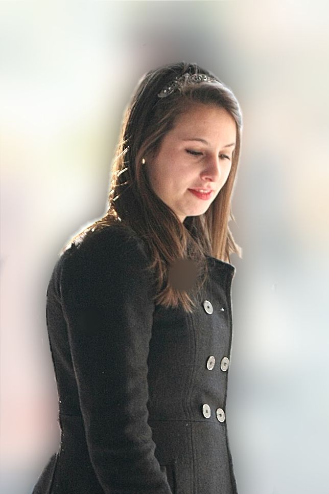 young woman deep in thought