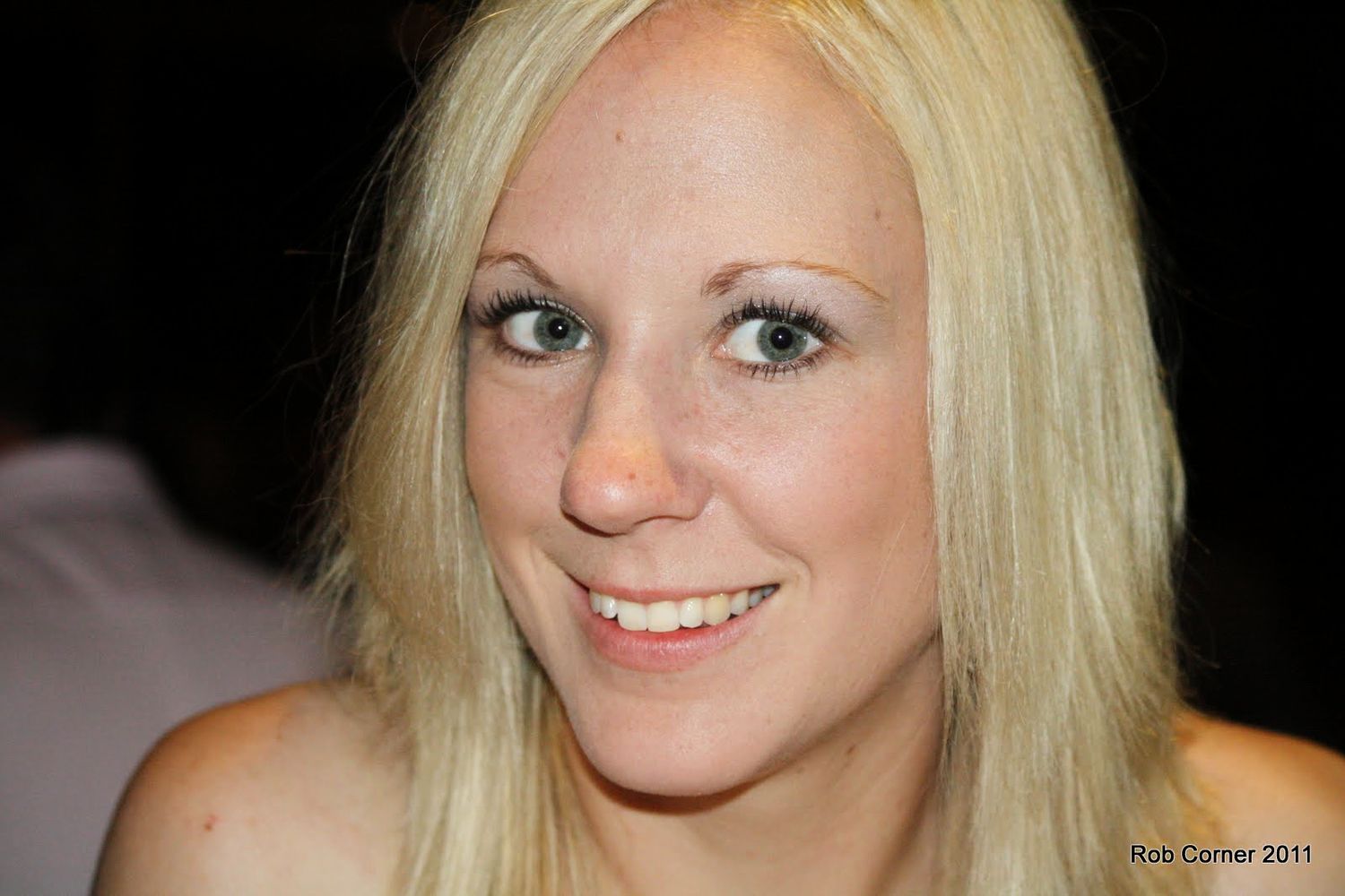 blond young woman